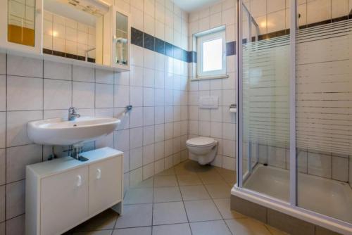 Kúpeľňa v ubytovaní Apartmani Sil