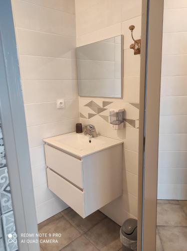 Koupelna v ubytování studio 2 personnes coté ouest