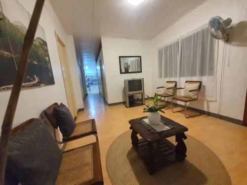 Χώρος καθιστικού στο San Fabian Vacation Home