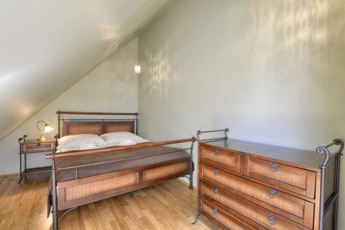 Llit o llits en una habitació de Apartament Polana-Karpacz