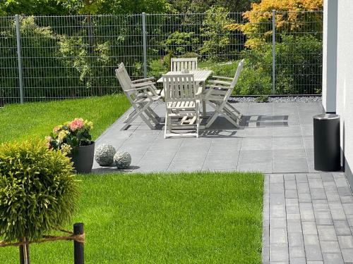 Vườn quanh Ferienhäuser Unikat A&B
