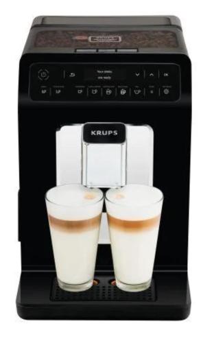 two glasses of coffee in a toaster oven at Apartment Andy in Medvode
