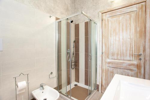 Koupelna v ubytování Oasi del relax