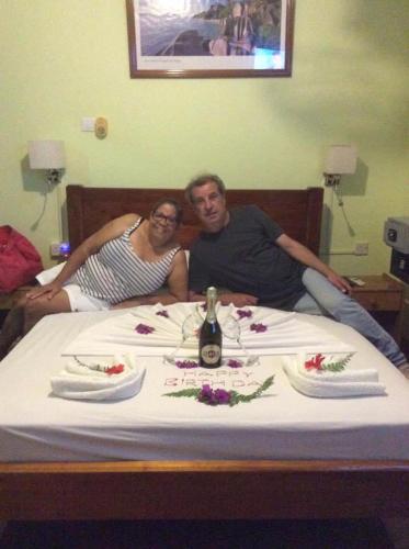 Ένα ή περισσότερα κρεβάτια σε δωμάτιο στο Benjamine's Guesthouse