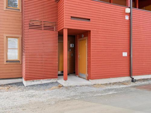 Bygningen som feriehuset ligger i