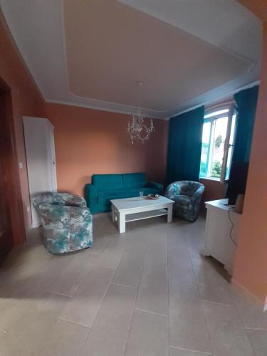 Χώρος καθιστικού στο Apartmani Tanja