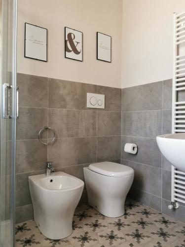 Koupelna v ubytování Agriturismo Airale