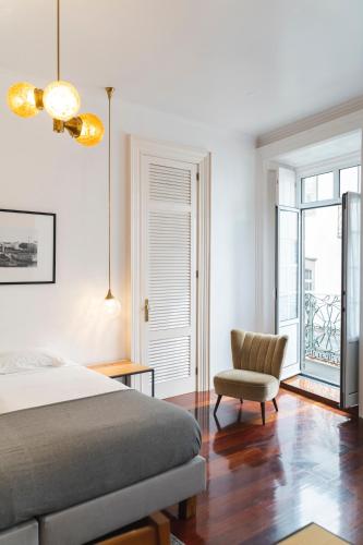 Χώρος καθιστικού στο Comercial Boutique Guest House