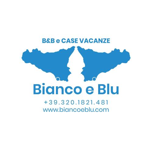 a logo for a dance venue with a blue silhouette at B&B Bianco E Blu in Marina di Ragusa