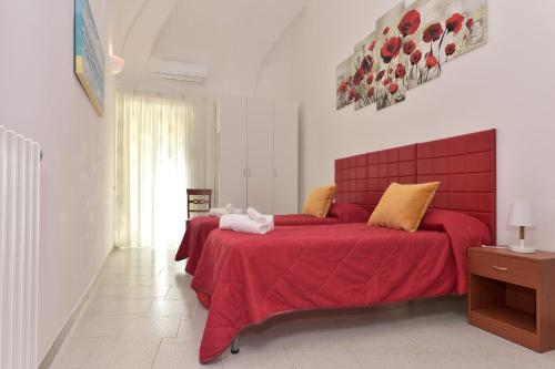 Cama ou camas em um quarto em Casa del Fauno