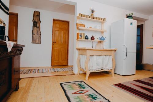 Dapur atau dapur kecil di Gáll vendégház