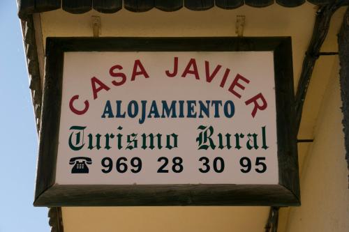 Certifikát, ocenenie alebo iný dokument vystavený v ubytovaní CASA RURAL JAVIER EL BALCÓN APARTAMENTO 6 PERSONAS