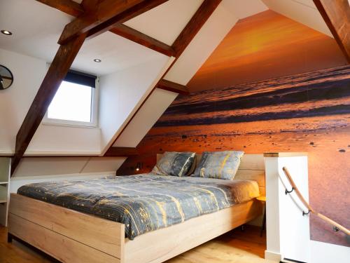Een bed of bedden in een kamer bij Studio Torenzicht