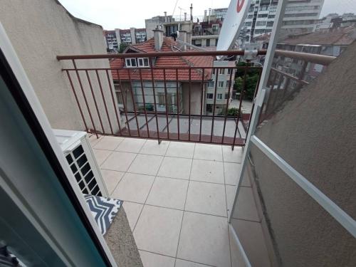 Ein Balkon oder eine Terrasse in der Unterkunft Studio San Stefano