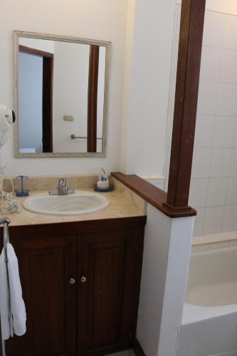 
A bathroom at Villa Boscardi
