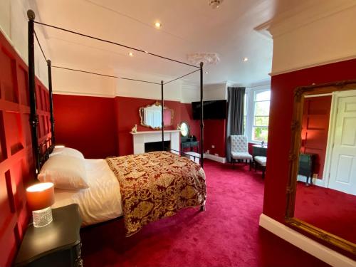 Katil atau katil-katil dalam bilik di Blenheim Guest House