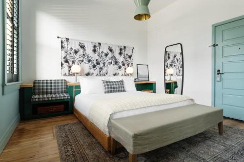 Postel nebo postele na pokoji v ubytování Hotel Grand Stark