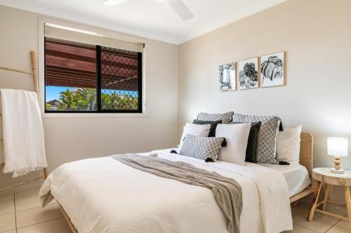 Katil atau katil-katil dalam bilik di Indah - Lennox Head
