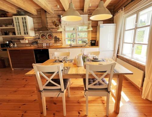 Dapur atau dapur kecil di Vidugiris Lake
