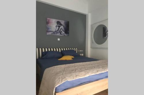 Кровать или кровати в номере Dream apartment
