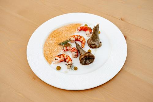 ファームステイの敷地内または近くでの食事または食べ物