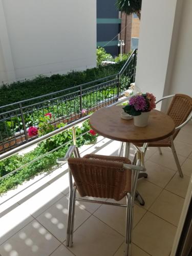 Svalir eða verönd á Apartamente Duplex Berti