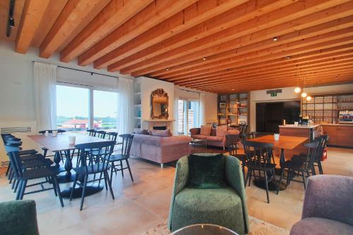 Et opholdsområde på Tenuta Mani Sagge