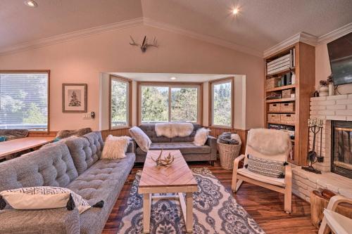 Lake Arrowhead Retreat with Separate Suite and 2 Decks