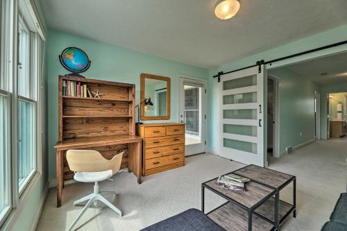 Biblioteca en el apartamento