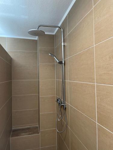 Koupelna v ubytování Gemütliche Dachgeschosswohnung