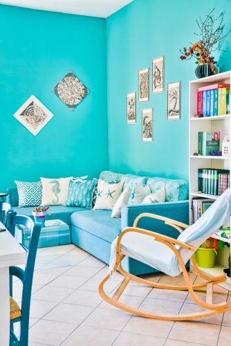 Posezení v ubytování Cohen Smart House