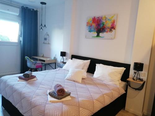 Posteľ alebo postele v izbe v ubytovaní APARTMAN SOKOL****