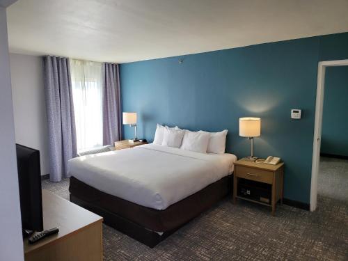 Letto o letti in una camera di Comfort Inn & Suites Alexandria West