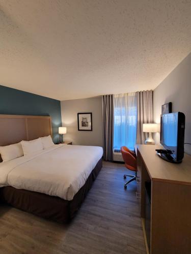 Letto o letti in una camera di Comfort Inn & Suites Alexandria West