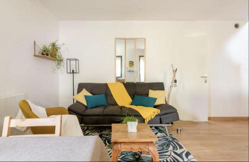 Et opholdsområde på Villa Gecko