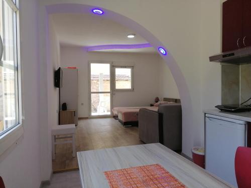 Krevet ili kreveti u jedinici u okviru objekta Apartmani Ruj