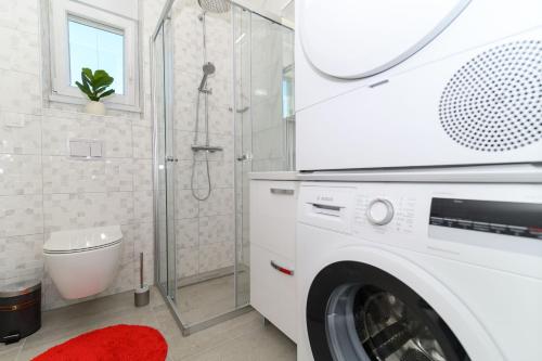 Koupelna v ubytování Apartment Seaside Trogir