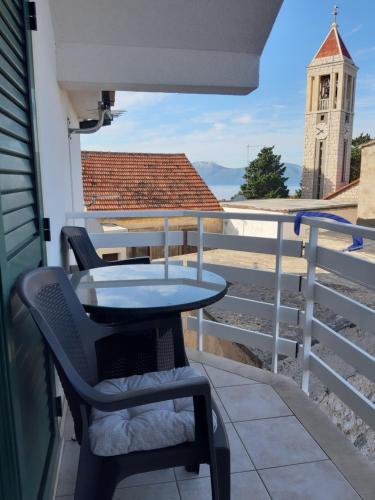 Balkón nebo terasa v ubytování Apartments Anita