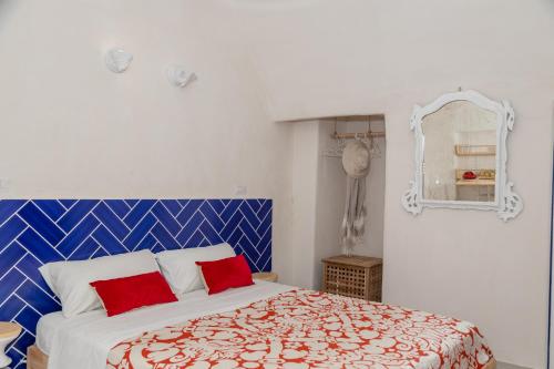 Postel nebo postele na pokoji v ubytování Lunaspina Gallipoli