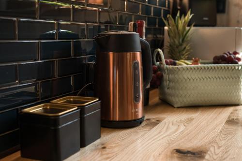 Góralska Willaにあるコーヒーまたはお茶