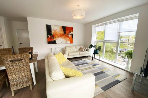 Un lugar para sentarse en Apartment 16, Bridgehouse Mill, Haworth