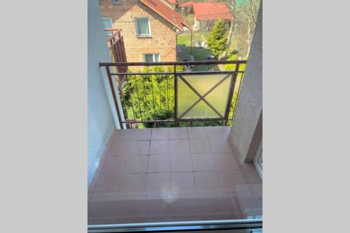 Balkon lub taras w obiekcie Apartament 40 m kw z garażem podziemnym