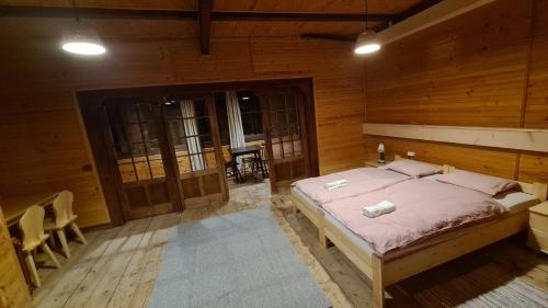 Cama o camas de una habitación en Willa Rawa