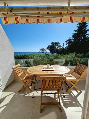 Μπαλκόνι ή βεράντα στο Apartments Ostrea - Ana