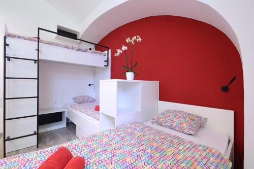 Postel nebo postele na pokoji v ubytování Hostel Bedem