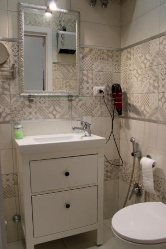 Bilik mandi di MEDUSA Residence B&B