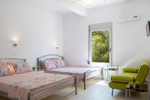 Posteľ alebo postele v izbe v ubytovaní Dream View Villas