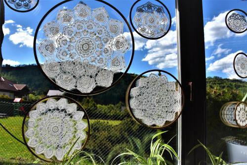 Zahrada ubytování Sasanka przy Gondoli