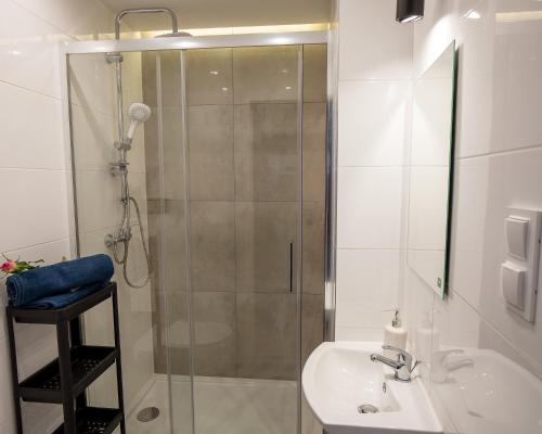 Kúpeľňa v ubytovaní Apartament Iga