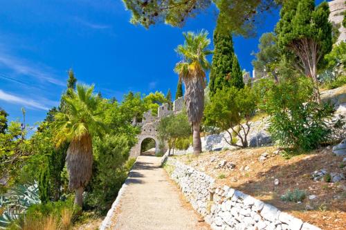 Apartment in Hvar town with sea view, terrace, air conditioning, W-LAN (3666-5)